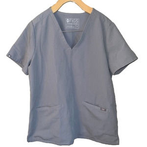 FIGS Womens Technical Collection V-Neck Scrub Top Size M